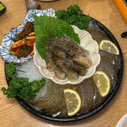생새우회 메뉴 사진(네이버)