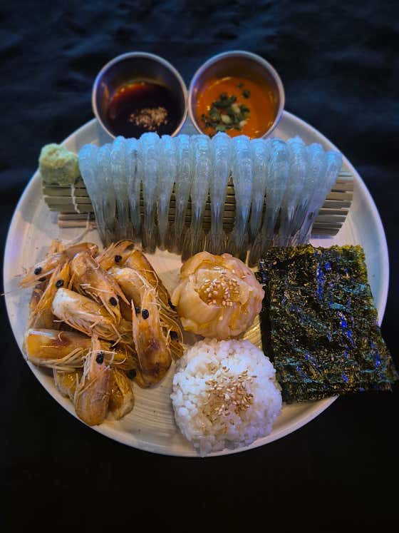 ⭐️신상⭐️생새우회 메뉴 사진(네이버)