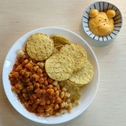 나쵸와옥수수 메뉴 사진(네이버)