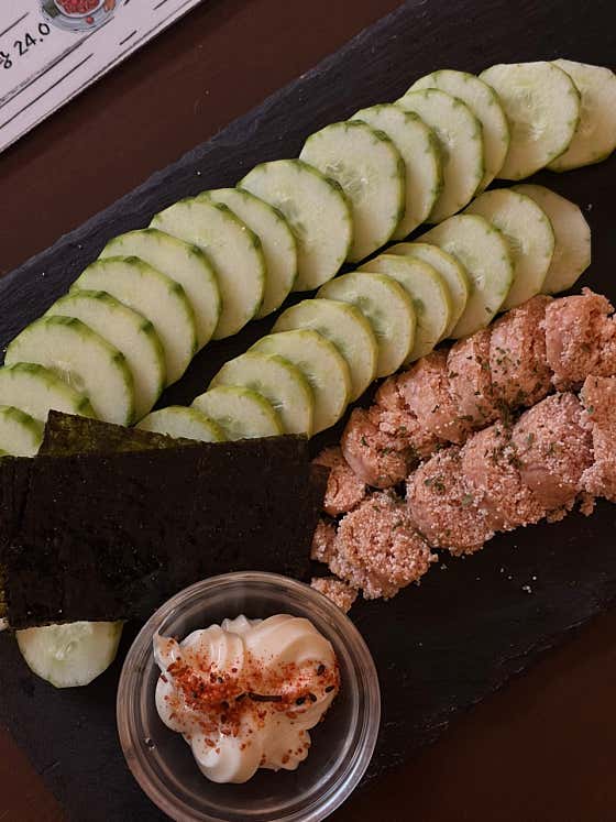 명란 오이 메뉴 사진(네이버)