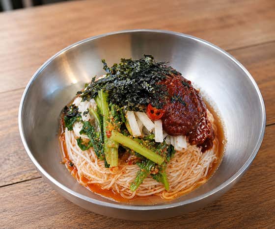 열무비빔국수 메뉴 사진(네이버)