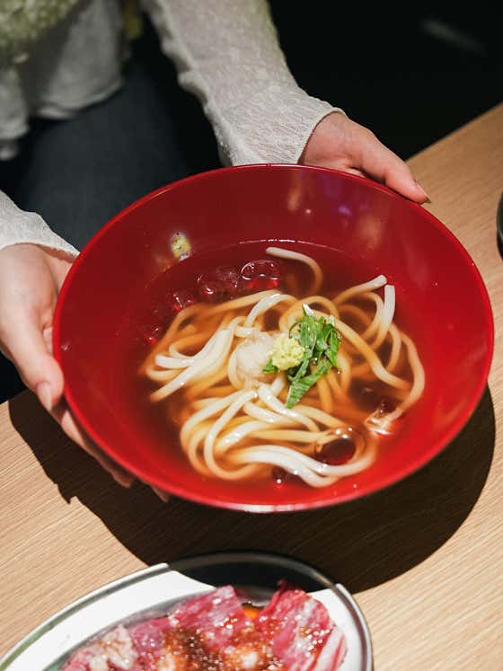냉우동 메뉴 사진(네이버)