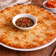 바삭한 감자채전 메뉴 사진(네이버)