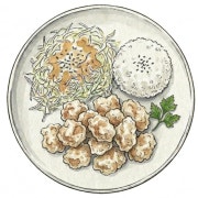 탕수육정식 메뉴 사진(네이버)