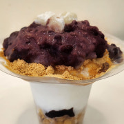 수제팥컵빙수 메뉴 사진(네이버)