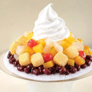 후르츠컵빙수 메뉴 사진(네이버)
