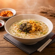 멸치칼국수(수제비 변경가능) 메뉴 사진(네이버)