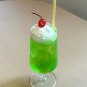 메론소다 + 아이스크림 메뉴 사진(네이버)