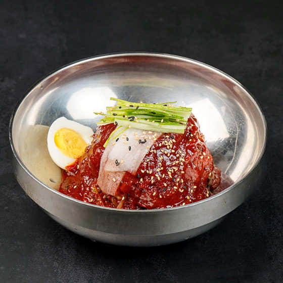 장인께 배운 비법소스 비빔냉면 메뉴 사진(네이버)