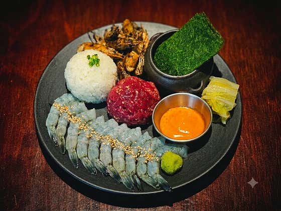 생새우육회set 39,900 메뉴 사진(네이버)