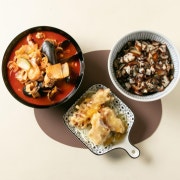 짜장+짬뽕+미니탕슉 메뉴 사진(네이버)