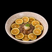 청귤소바 메뉴 사진(네이버)