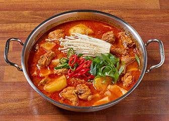 닭볶음탕 메뉴 사진(네이버)