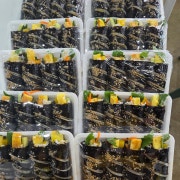 매운참치김밥2줄 메뉴 사진(네이버)