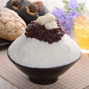 눈꽃팥빙수 메뉴 사진(네이버)