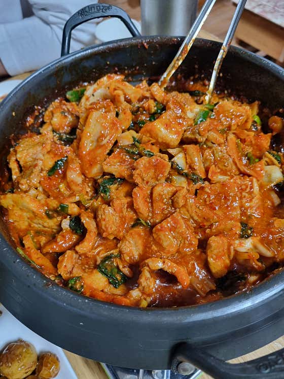 돼지 고추장 두루치기 (2인이상) 메뉴 사진(네이버)