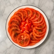 꿀 토마토 메뉴 사진(네이버)