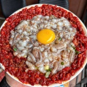 산낙지육회탕탕이 메뉴 사진(네이버)