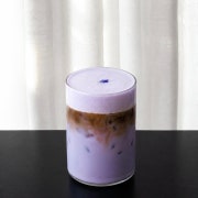 라벤더 카페라떼 메뉴 사진(네이버)