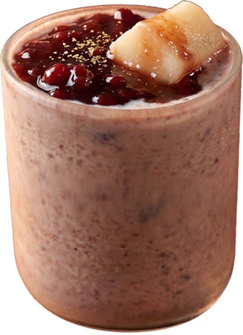 컵빙수 메뉴 사진(네이버)
