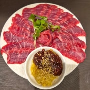 (한우생고기)육사시미 메뉴 사진(네이버)