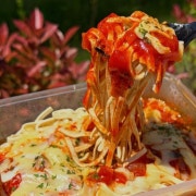 두부면 토마토파스타 메뉴 사진(네이버)