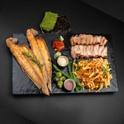 大 반건조 박대 삼합 한상 메뉴 사진(네이버)