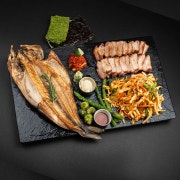 大 반건조 임연수 삼합 한상 메뉴 사진(네이버)