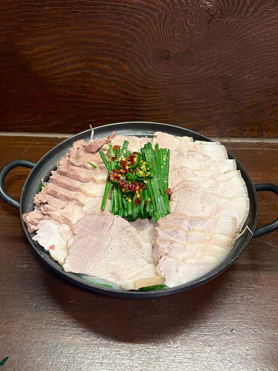 수육전골 메뉴 사진(네이버)
