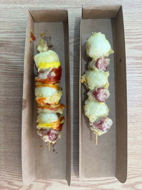 메추리알꼬치 메뉴 사진(네이버)