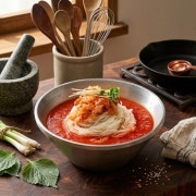 김치말이국수 메뉴 사진(네이버)