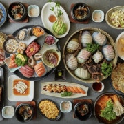 [골라먹는 어종 구성]모듬회세트 4인 메뉴 사진(네이버)