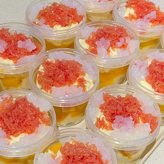 양쯔간루 크림푸딩 메뉴 사진(네이버)