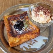 아이스크림 프렌치 토스트 메뉴 사진(네이버)
