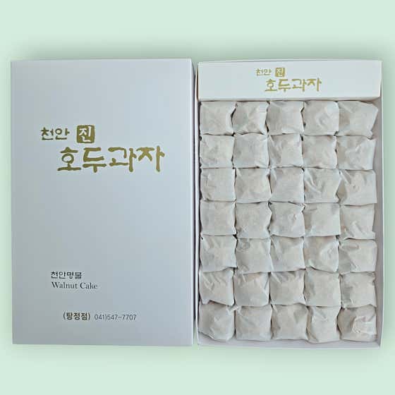 호두과자 75개 (대) 메뉴 사진(네이버)