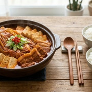 고기듬뿍 김치찜 메뉴 사진(네이버)