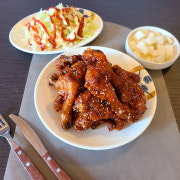 양념 치킨 메뉴 사진(네이버)