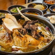 능이 오리백숙 메뉴 사진(네이버)