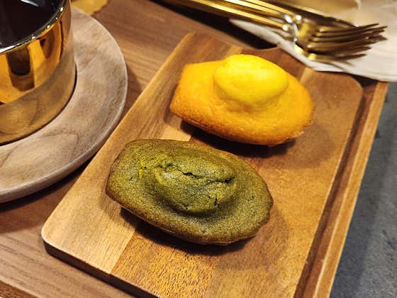 수제 마들렌(오리지널/허니말차) 메뉴 사진(네이버)