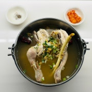 누룽지 삼계탕 메뉴 사진(네이버)