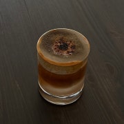 블랙파이커피(흑임자라떼) 메뉴 사진(네이버)