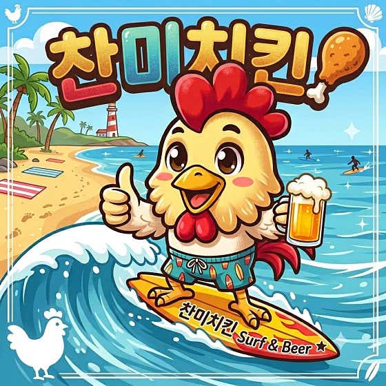 재성밀면&찬미치킨