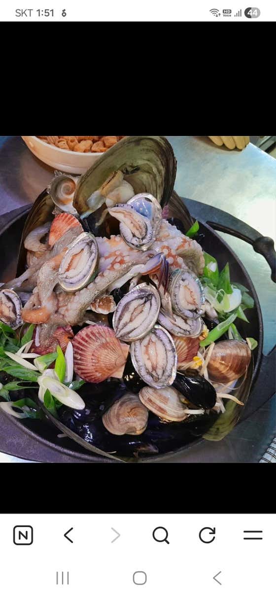 연포탕 메뉴 사진(네이버)
