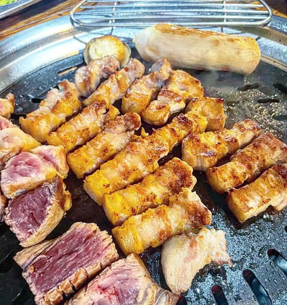 후삼겹 한판 메뉴 사진(네이버)