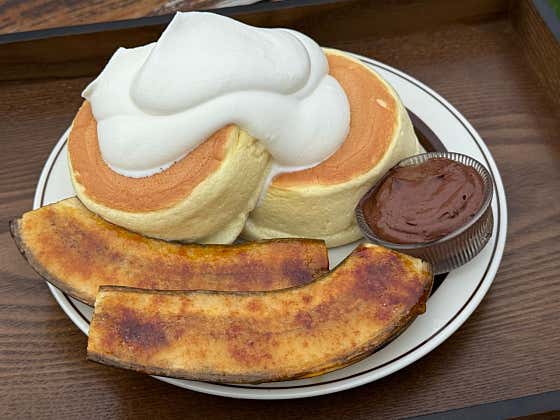 초코바나나수플레 메뉴 사진(네이버)