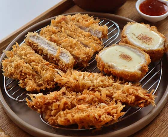 모듬 카츠 정식 메뉴 사진(네이버)