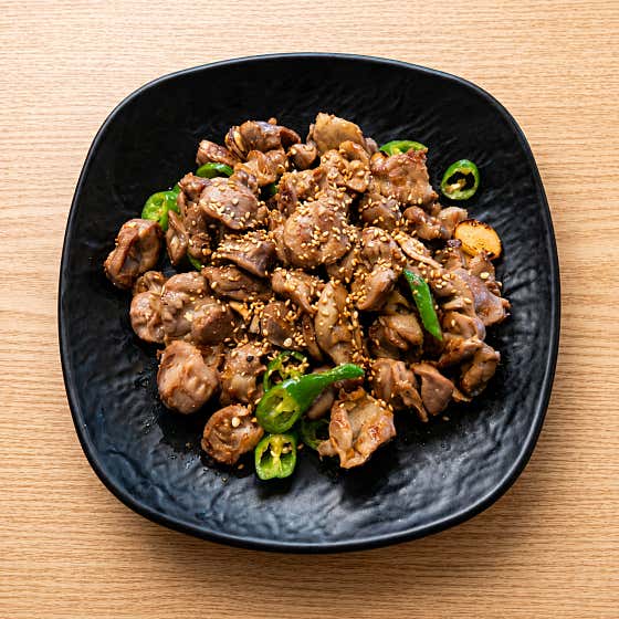 닭똥집 메뉴 사진(네이버)