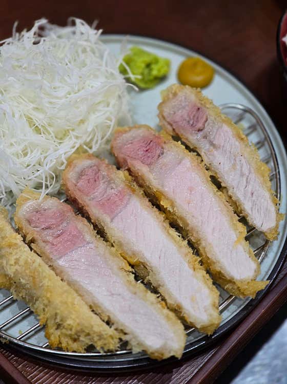 상등심카츠 (일일 한정수량) 메뉴 사진(네이버)