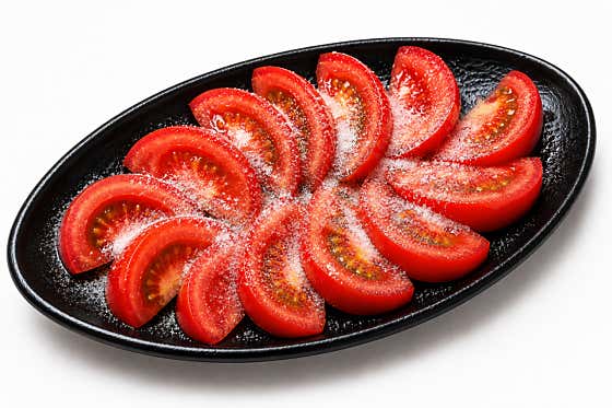 설탕토마토달아요 메뉴 사진(네이버)
