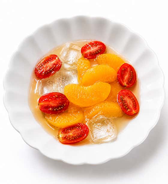 얼음황도 메뉴 사진(네이버)